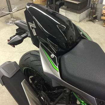 На кутията на Седалката на Мотоциклета, Обтекател на Задния Пътнически Седалки За Kawasaki Z H2 SE Z-H2 KLF ZR1000 2020 2021 ZH2 Аксесоари Черен