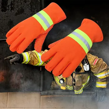 Топлоустойчиви Ръкавици Пожарникарите Пожарникарите Ръкавици Антистатични Изолирани