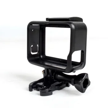 Защитен Каркасный Калъф Стандартен Отворен Корпус + Дълъг Винт + Базово Планина за GoPro Hero 5 Черен титуляр и аксесоари за спортна екшън камера