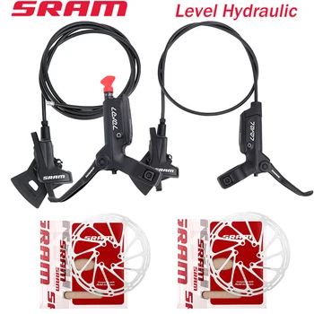 SRAM Ниво на Хидравлични Спирачки Велосипеден Дисковата Спирачка 800/850/1500/1550 мм Мтб на Спирачния Диск 160 мм Аксиален Ротор Велосипедни Спирачки Комплект