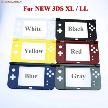 6 цвята, 1 бр. 2015 г. Нова Версия За Nintendo New 3DS XL LL Замяна Шарнирная Част на Черна Долната част на Средната Обвивка на Корпуса Калъф