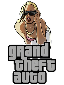 Бутик Fuzhen Етикети Външни Аксесоари GTA Grand Theft Auto SAN ANDREAS Логото на Автомобилни Винилови Стикери на Автомобилни Декоративни