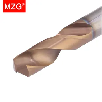 MZG 1 бр. Свредло с директен Опашка HRC55 9,1 мм-12,0 мм за прецизната механична Обработка на Дупки с CNC Фрезоване пробиване от Вольфрамовой Стомана