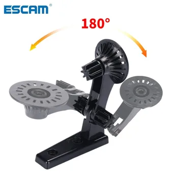 ESCAM 180 градуса Помещение Монтиране на стена поставка cam модул скоба за закрепване бебефони и радионяни монтиране на камери и аксесоари за видеонаблюдение
