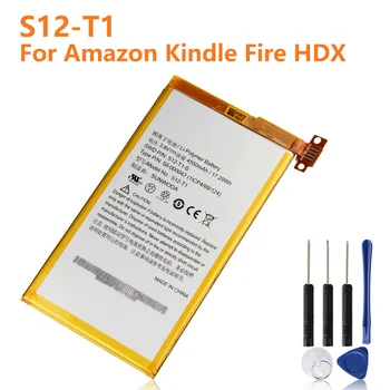 Преносимото Батерия S12-T1 S12-T1-S За Amazon Kindle Fire HDX 7 C9R6QM Kindle Fire HDX Акумулаторна батерия 4550 ма