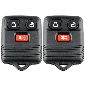 2 елемента 315 Mhz 3 Бутона на Автомобила Без ключ ABS Вход Дистанционно Управление Дистанционно Ключодържател CWTWB1U212/CWTWB1U331 Подходящ за Ford