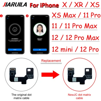 НОВА Face ID Матричен Прожекционен Тест за Ремонт Детектор за Разпознаване на Flex За iPhone 11 12 Pro X XR XS Max Face ID Инструмент за Откриване на